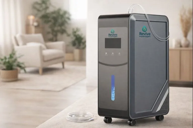 Revive Hydrogen HYD-3000 generator in a wellness center setting