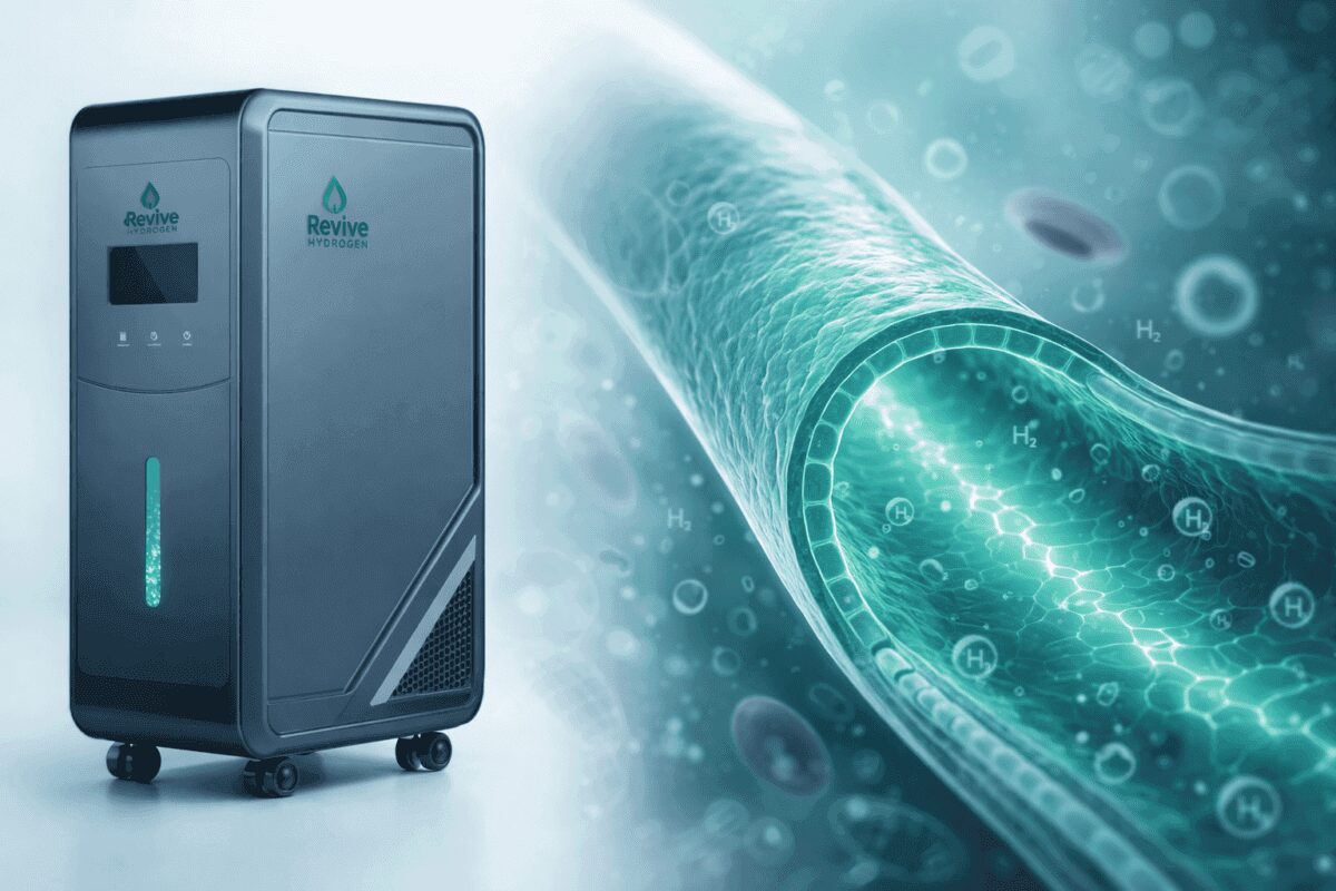 Revive Hydrogen HYD-3000 — molecular hydrogen benefits for endothelial health